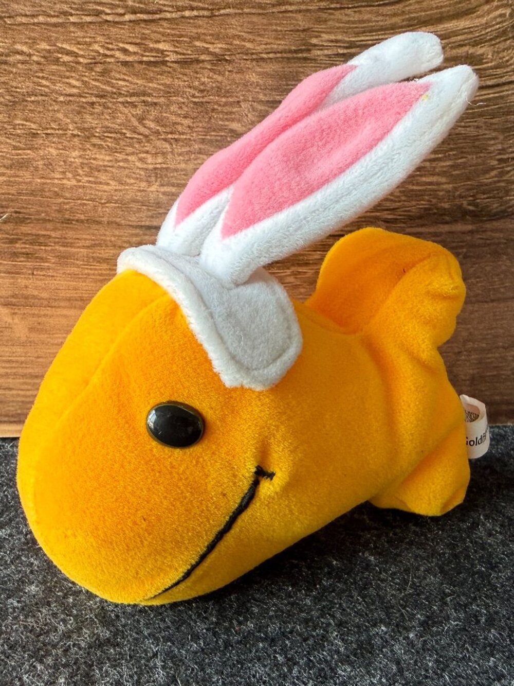Vintage Pepperidge Farm Goldfish Easter Bunny Plush 1990s